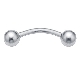 Discontinued Piercing Jewelry(Curved Barbell)