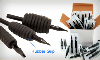 Rubber Gripped Disposable Tube