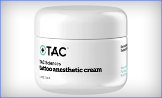 TAC Anesthetic Cream 1 oz single  Darkside Tattoo Supply Inc