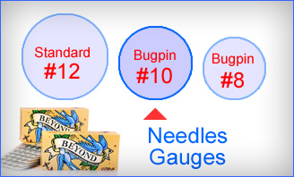 Beyond #10 Bugpin Needles