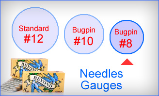Beyond #8 Bugpin Needles