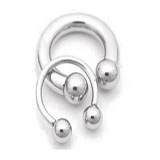 Stainless Steel Circular Barbell