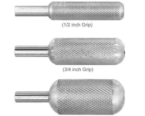 Stainless Steel Grips (Threaded Style)