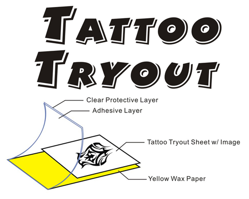 Tattoo TryOut Paper