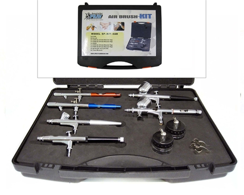 leather airbrush kit