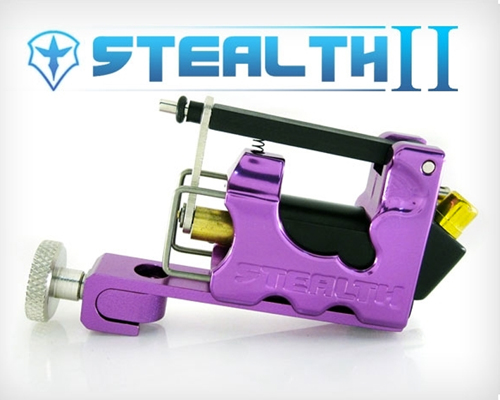 Stealth 2.0 (Purple) - Stealth 2.0 Tattoo Machines - Rotary Machines