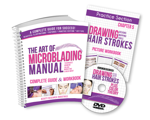 The Art of Microblading Manual & DVD