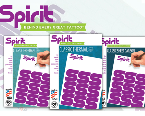 tattoo 100 sheets spirit thermal paper