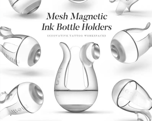 Mesh Tattoo Ink Holding System