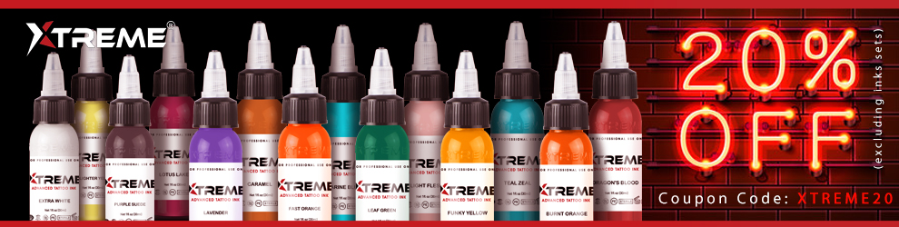20% Off Xtreme Inks